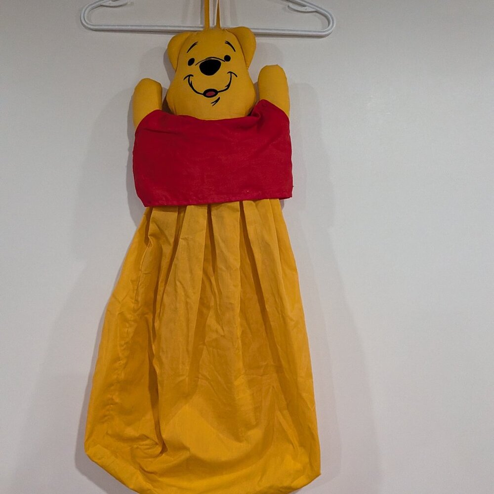 Vintage Pooh Bear Laundry Hamper from Sears